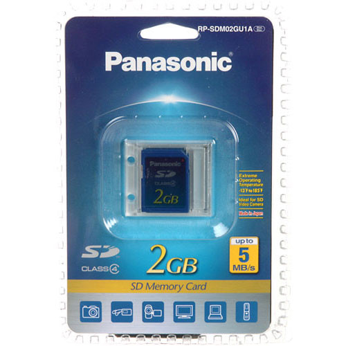 Panasonic 2GB SD Memory Card