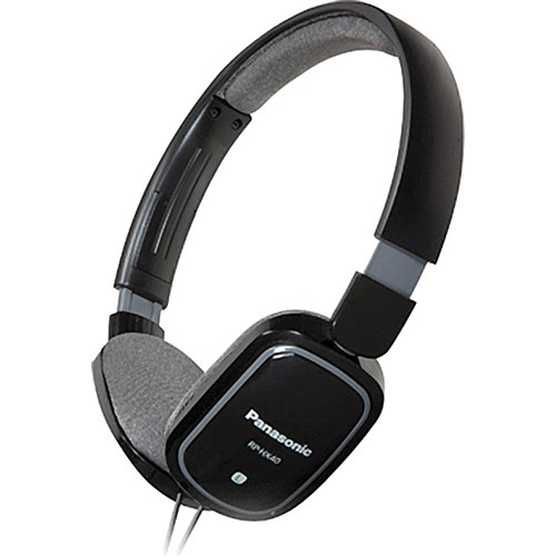 Panasonic RP-HX40 Lightweight On-Ear Stereo Headphones RP-HX40-K
