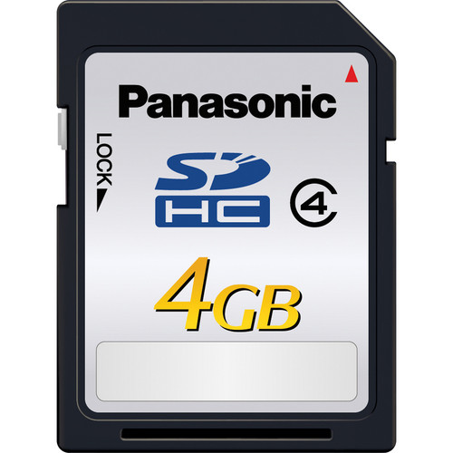Panasonic 4GB SDHC Memory Card
