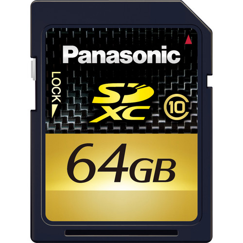 Panasonic 64GB SDXC Memory Card