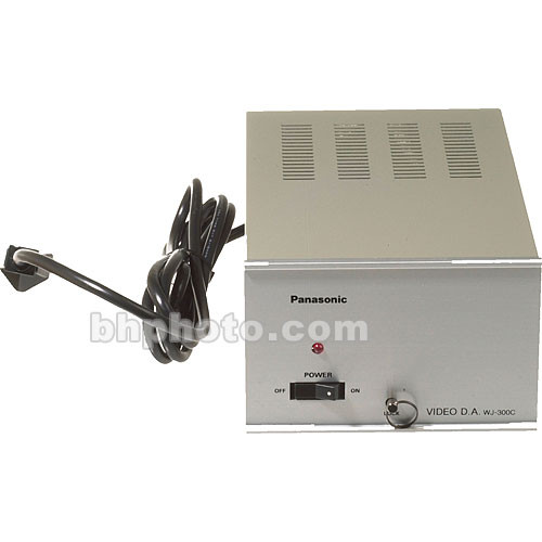 Panasonic WJ-300C Distribution Amplifier, Composite Video WJ300C