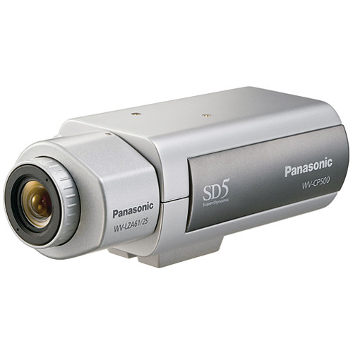 Panasonic WVCP500 Super Dynamic 5 Day/Night Camera (120 VAC)