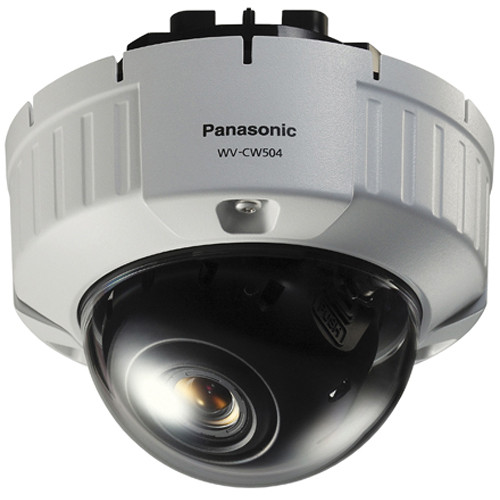 Panasonic SD 5 Vandal-Resistant Fixed Dome Camera (2.2mm Lens, Flush Mount)