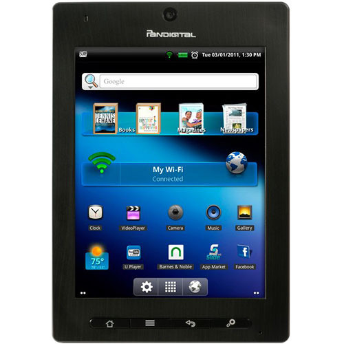 Pandigital 2GB Planet 7" Android Media Tablet & Color eReader
