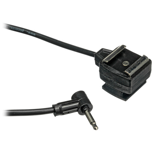 Paramount Miniphone (Pocket Wizard) to Female Hot Shoe Sync Cord - 1' Straight