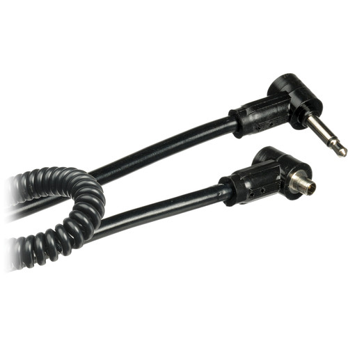 Paramount MS-PC5 PC Male to Sub-Mini Sync Cord (5', Coiled)