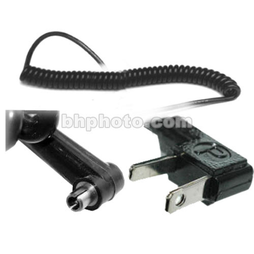 Paramount Sync Cord, Hasselblad "C" Lens to Household - Coiled - 5'