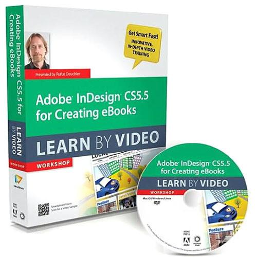 Pearson Education Book & DVD: Adobe InDesign CS5.5 for Creating eBooks: Learn by Video (1st Edition)