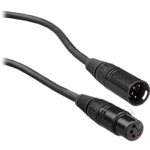 Pearstone 4-pin XLR Power Cable - Male to Female (6ft)