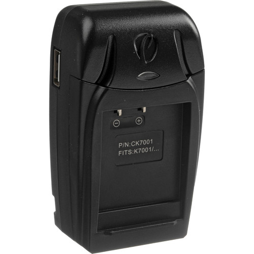Pearstone Compact Charger for K7001 Battery