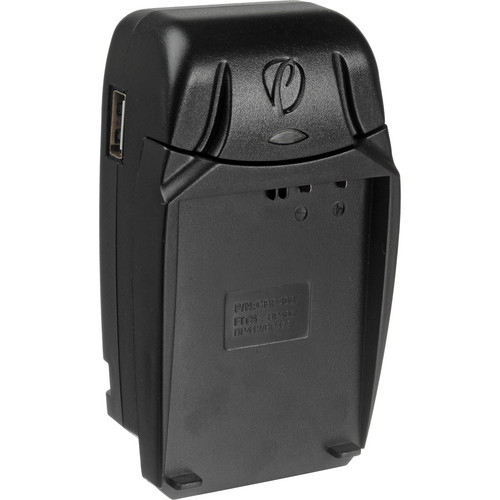 Pearstone Compact AC/DC Charger for Canon BP-406 and BP-412 Battery
