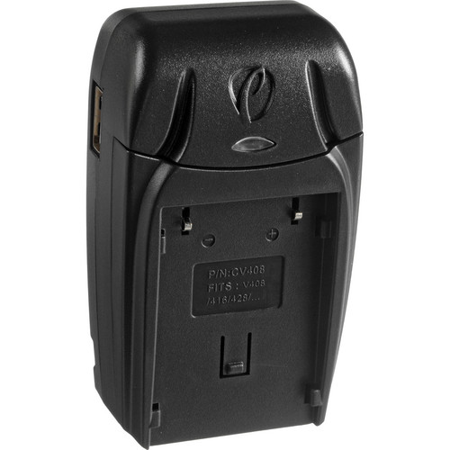 Pearstone Compact AC/DC Charger for JVC BN-V408/V416/V428 Battery