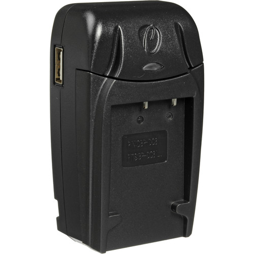 Pearstone Compact AC/DC Charger for BP-DC8 Type Battery