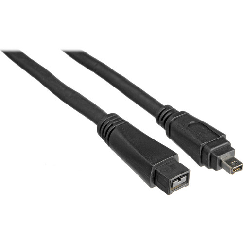 Pearstone FireWire 400 9-Pin to 4-Pin Cable - 15' (4.5 m)