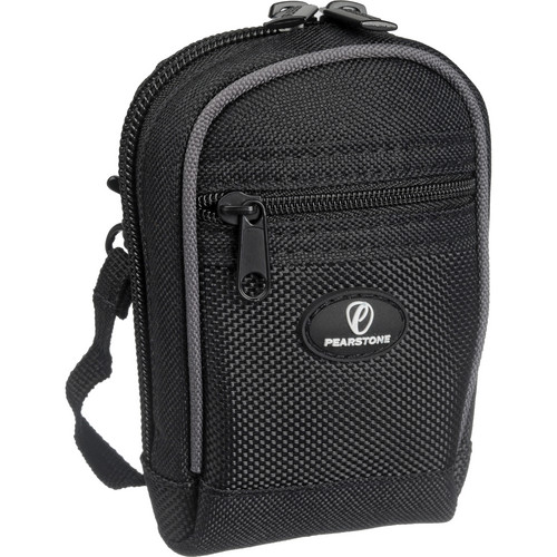 Pearstone Onyx 220 Camera Pouch (4.5 x 2.5 x 1", Black)