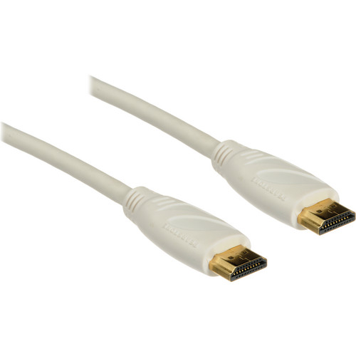 Pearstone High-Speed HDMI Cable with Ethernet (White, 6')