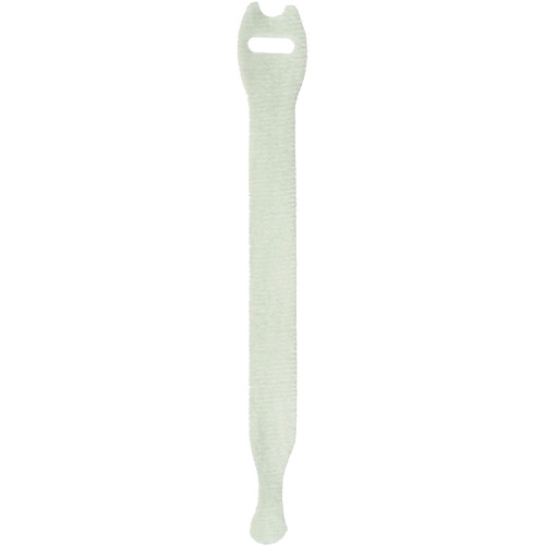 Pearstone 0.5 x 8" Touch Fastener Straps (Gray, 10-Pack)