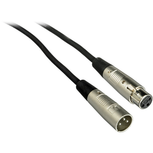 Pearstone SM Series XLR Male to XLR Female Microphone Cable (30', Black)
