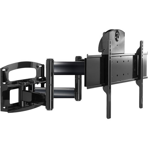 Peerless-AV Articulating Arm with Vertical Adjustment for 42-95" Screens, Universal Standard Model (Gloss Black)