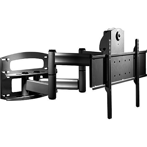 Peerless-AV Articulating Dual Wall Arm with Vertical Adjustment (42-95", Black)