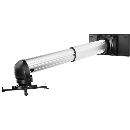 Peerless-AV PSTK-1200 Short Throw Projector Mount With Arm Length up to 47.2" (Silver & Black)
