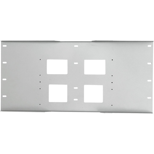 Peerless-AV Triple Stud Wall Plate, Model WSP-716GS  (Gloss Silver )