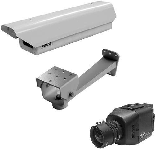 Pelco EH3500 ImagePak Color Camera Kit (3-8mm Lens, Sun Shield)