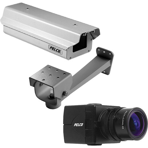 Pelco EH3500 ImagePak Color Camera Kit (3-8.5mm Lens, Mount)