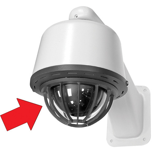 Pelco Heavy-Duty Spectra III Lower Dome with Cage