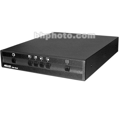 Pelco QD104C Color Digital Quad Processor with Alarm Inputs