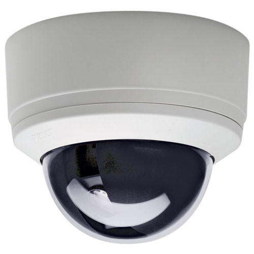 Pelco SD4-W1 Spectra Mini Color Doma Camera (white body, clear dome)