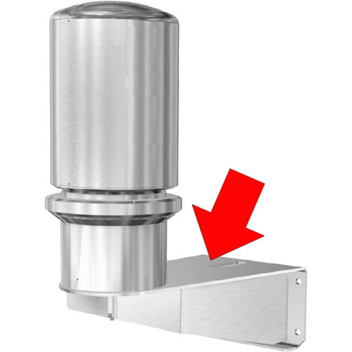 Pelco WXM100 Wall Mount for ExSite Explosionproof Camera System