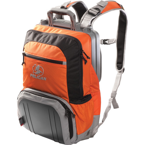 Pelican S140 Sport Elite Tablet Backpack (Orange on Black and Gray)