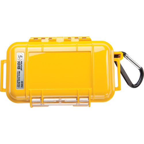 Pelican 1015 Micro Case (Solid Yellow)