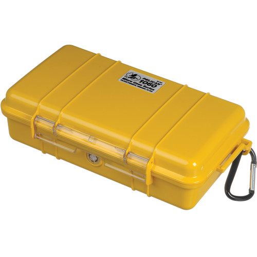 Pelican 1060 Solid Micro Case (Yellow) 1060-025-240 B&H Photo