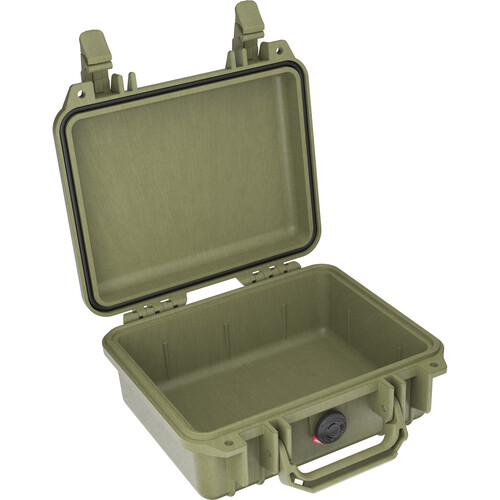 Pelican 1200 Case without Foam (Olive Drab Green)