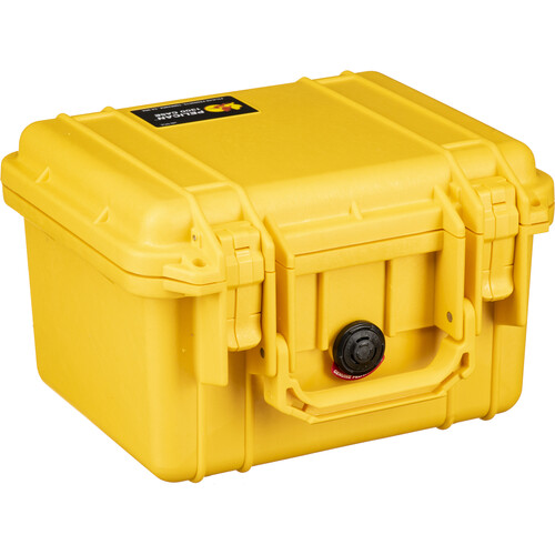 Pelican 1300 Case without Foam (Yellow)