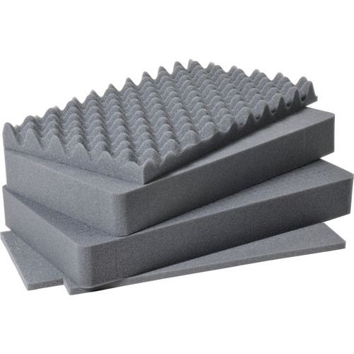 Pelican 1511 Four Piece Foam Set - for Pelican 1510 Carry On Case (Replacement)