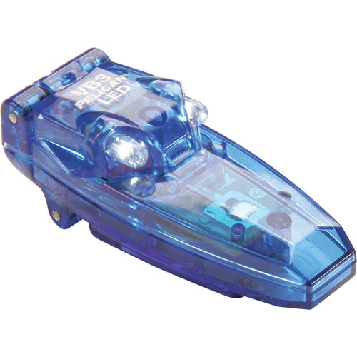 Pelican VB3 2220 LED Clip Flashlight (Blue)