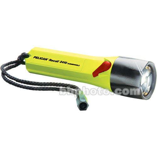 Pelican Stealthlite 2410 Dive Light 4 'AA' Recoil LED (Yellow)