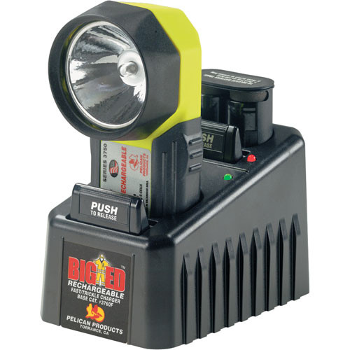 Pelican Big Ed Lite Rechargeable  w/ 12V Trickle Charger  Xenon and  Krypton