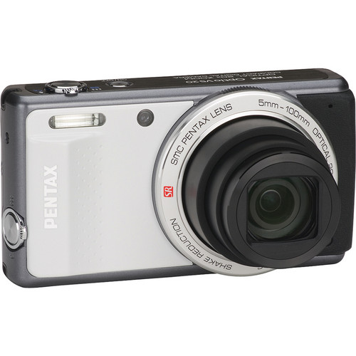 Pentax Optio VS20 Digital Camera (White)
