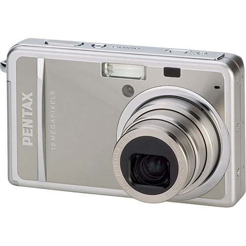 Pentax Optio S12 Digital Camera (Silver) 17021 B&H Photo Video
