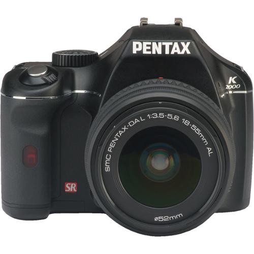 Pentax K2000 SLR Digital Camera with 18-55mm Lens