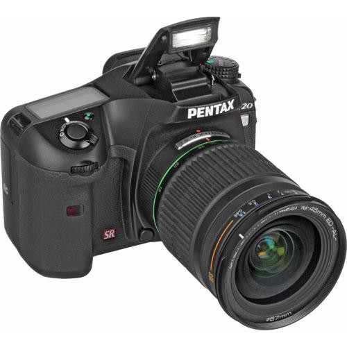 Pentax K20D SLR Digital Camera Kit with Pentax 16-45mm DA Lens