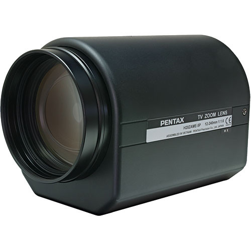 Pentax C61239 1/2" C Mount 12-240mm f/1.6 Motorized Zoom Lens