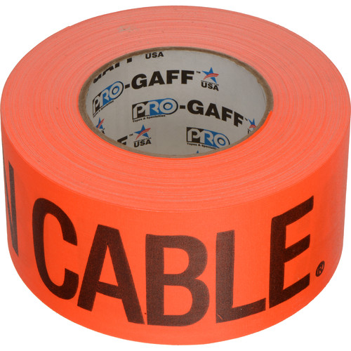 Permacel/Shurtape Caution Tape (3" x 50 yd, Fluorescent Orange)