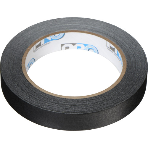 Permacel/Shurtape ProTapes Pro 46 Paper Tape (3/4" x 60 yd, Black)
