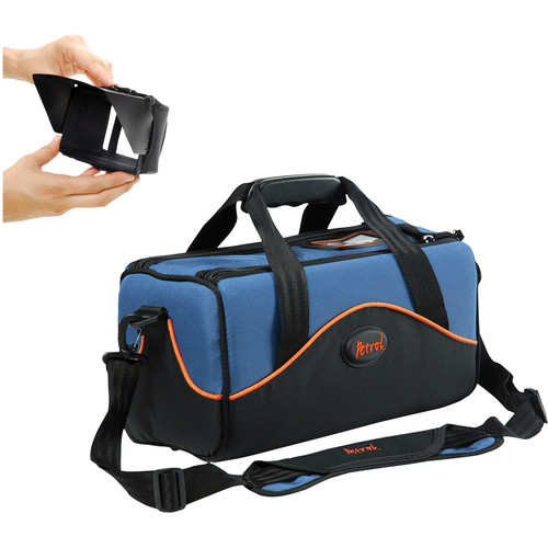 Petrol PMCCB1 Compact Camcorder Bag with PMH-1 2.5" Mini Hood