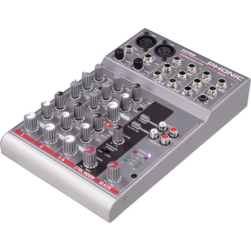 Phonic AM 85 Compact 2-Mono and 2-Stereo Channels Analog Mixer
